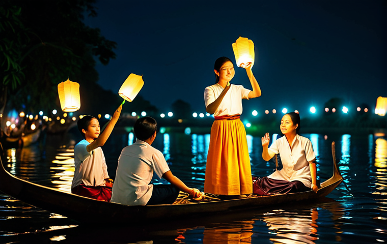 아이티에서 경험할 수 있는 특별한 문화 행사 - Songkran Festival**

"A vibrant scene of Songkran celebrations in Thailand, featuring people playful...